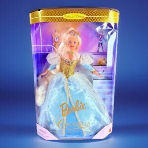 Barbie Cinderella Doll Collector Edition 1996 Vintage Toy 16900 Mattel